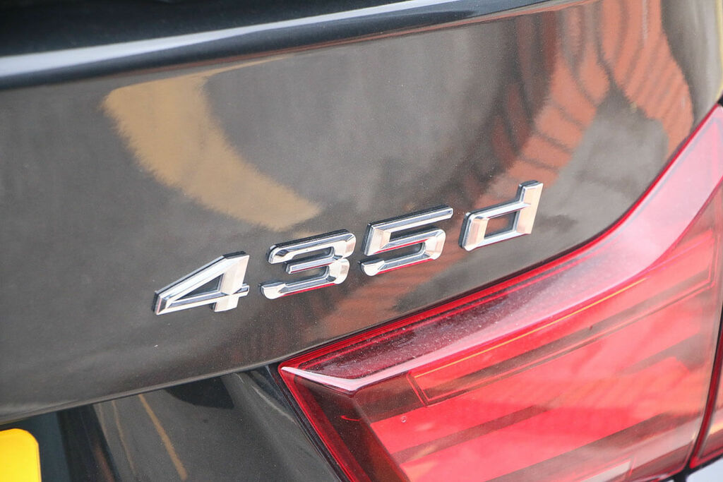 BMW 4 Series Gran Coupe 435D Xdrive M Sport Coupe YJ19ECK Black #6