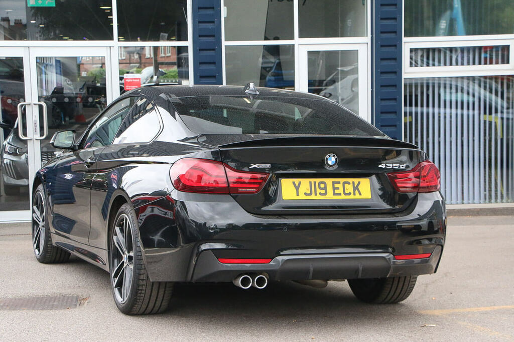 BMW 4 Series Gran Coupe 435D Xdrive M Sport Coupe YJ19ECK Black #3