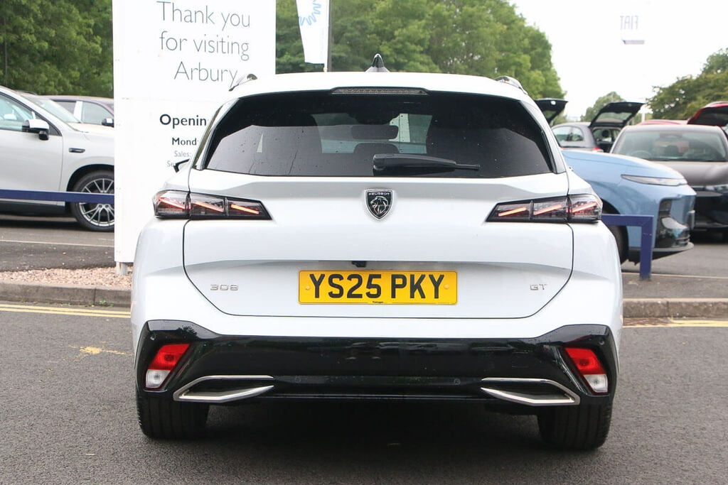 Peugeot 308 SW Sw Hybrid 136 E-dsc6 White #6