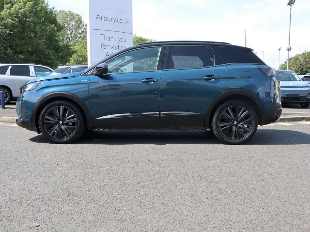 Peugeot 3008 1.6 Hybrid 225 Gt E-eat8 Blue #4