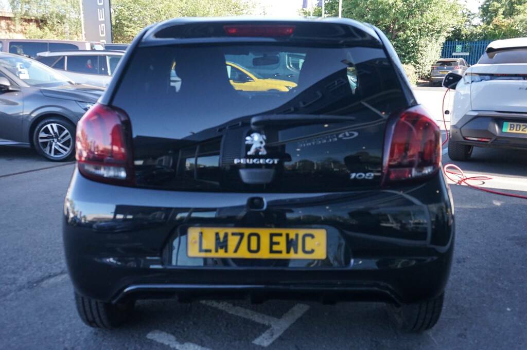 Peugeot 108 1.0 72 Allure Black #4