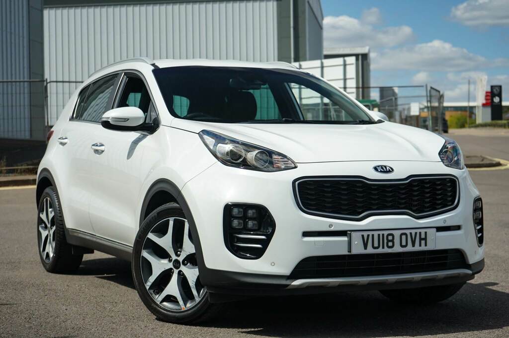 Kia Sportage 1.7 Crdi Isg Gt-line Dct White
