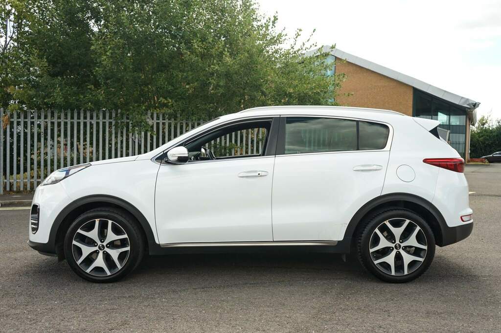 Kia Sportage 1.7 Crdi Isg Gt-line Dct White #4