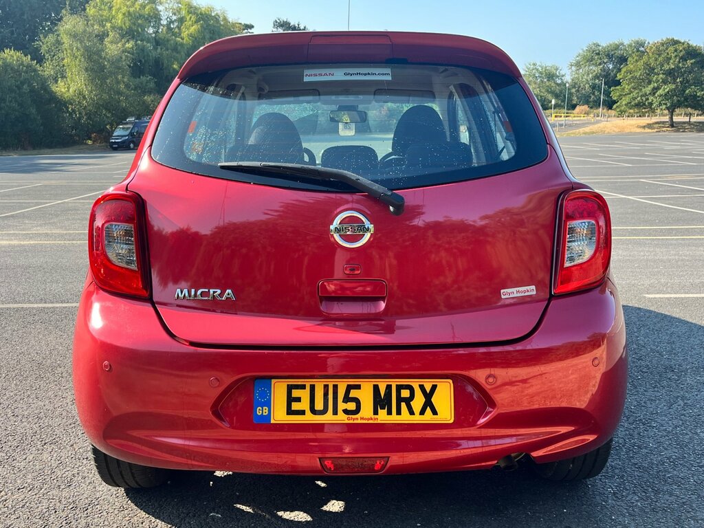 Nissan Micra 1.2 Tekna Hatchback Euro 5 80 P Red #6