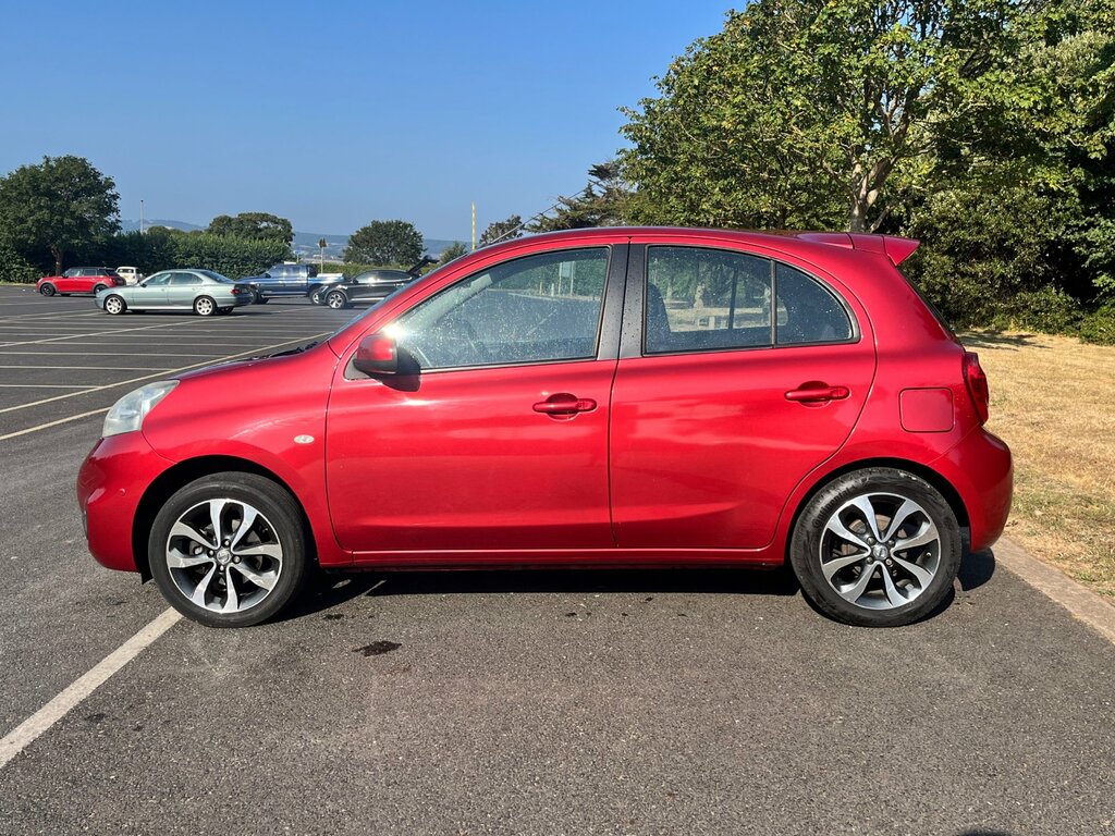 Nissan Micra 1.2 Tekna Hatchback Euro 5 80 P Red #4