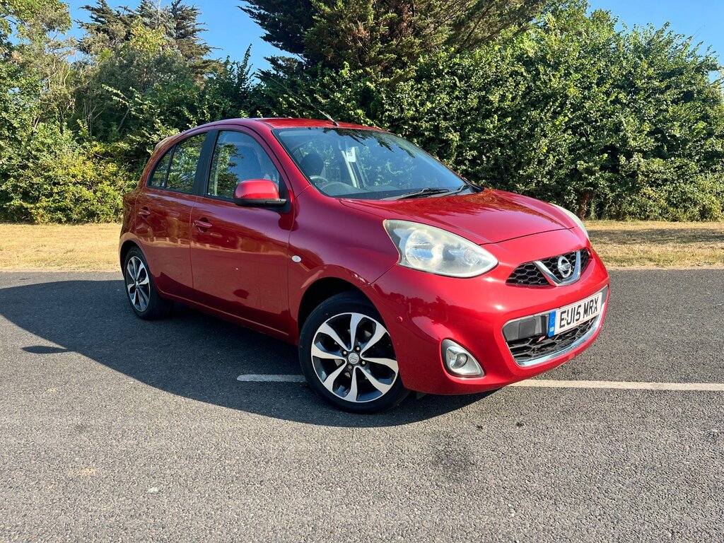 Nissan Micra 1.2 Tekna Hatchback Euro 5 80 P Red #2