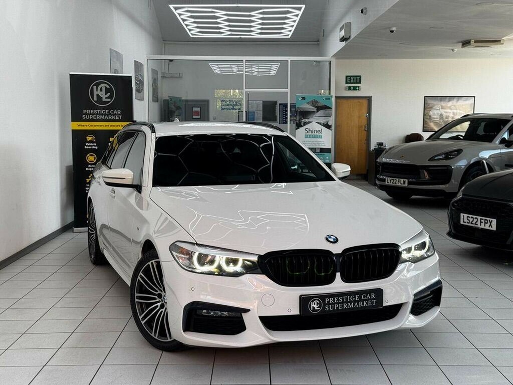 BMW 5 Series Estate 2.0 520I Gpf M Sport Touring Euro 6 S White