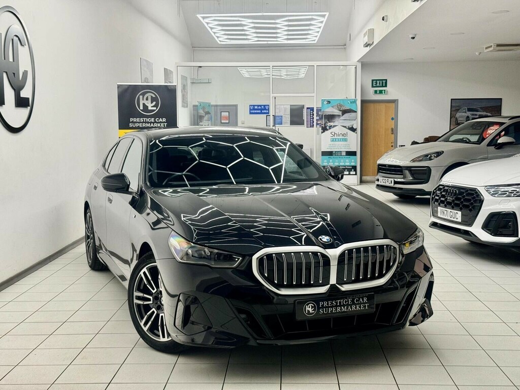 BMW 5 Series Saloon 2.0 520I Mht M Sport Steptronic Euro 6 Ss Black