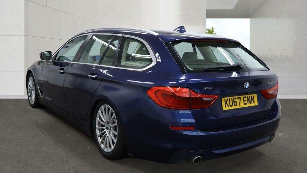 BMW 5 Series 3.0 530D Se Touring Xdrive Euro 6 Ss Blue #6