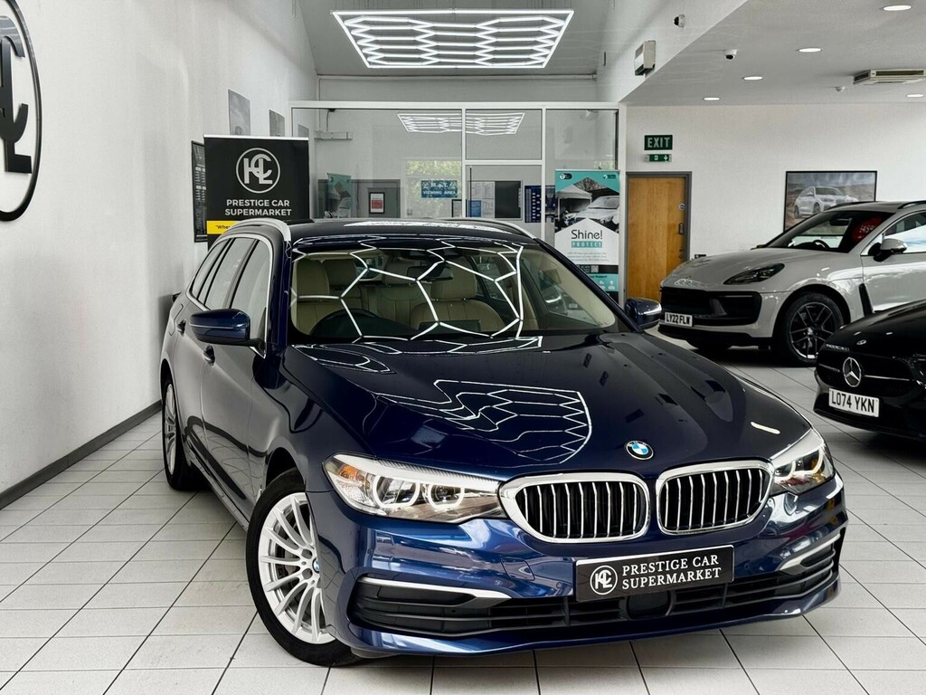 BMW 5 Series Estate 3.0 530D Se Touring Xdrive Euro 6 Ss KU67ENN Blue