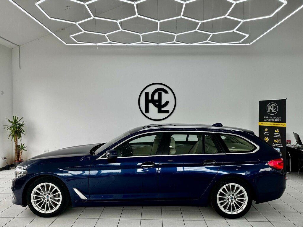 BMW 5 Series Estate 3.0 530D Se Touring Xdrive Euro 6 Ss KU67ENN Blue #6