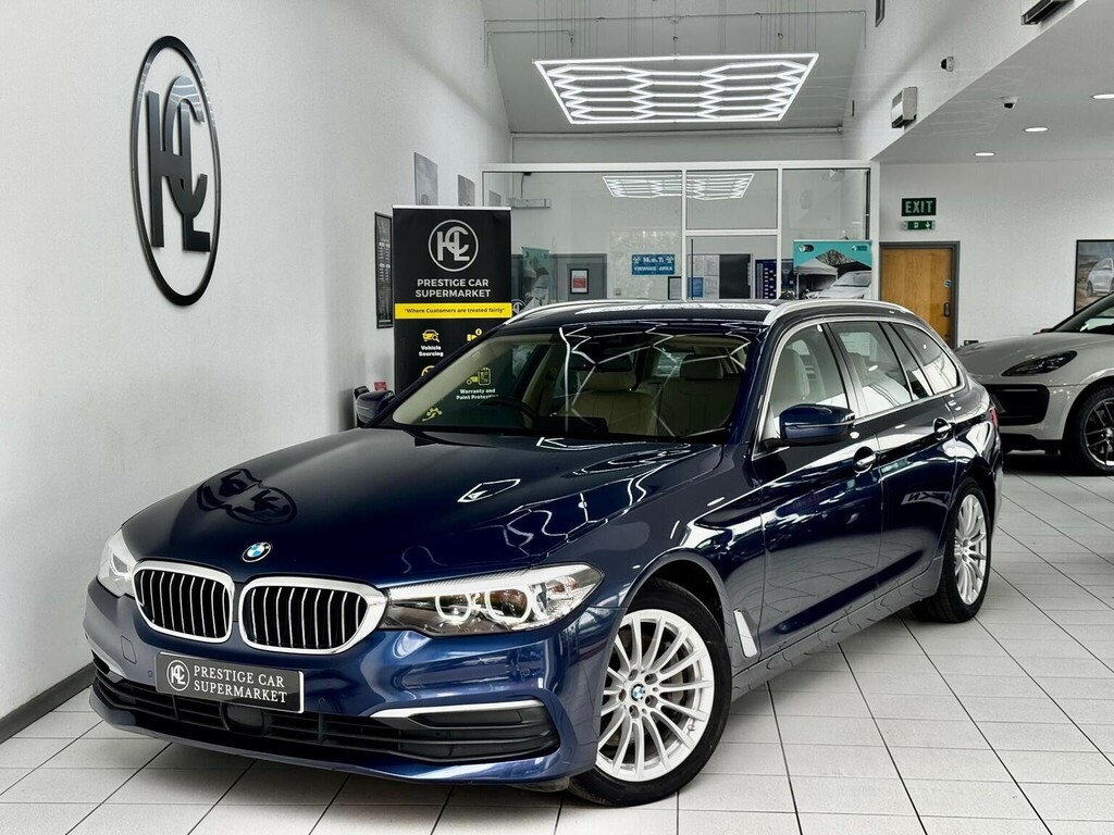 BMW 5 Series Estate 3.0 530D Se Touring Xdrive Euro 6 Ss KU67ENN Blue #5