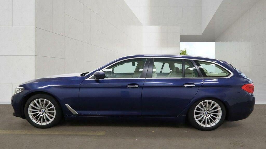 BMW 5 Series Saloon 2.0 520D M Sport Euro 6 Ss 201 White #9