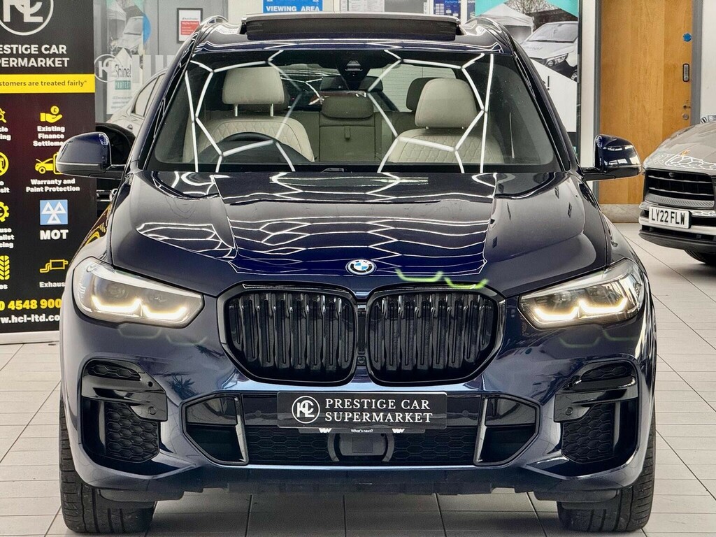 BMW X5 Suv 3.0 45E 24Kwh M Sport Xdrive Euro 6 Ss KW22KGN Blue #3