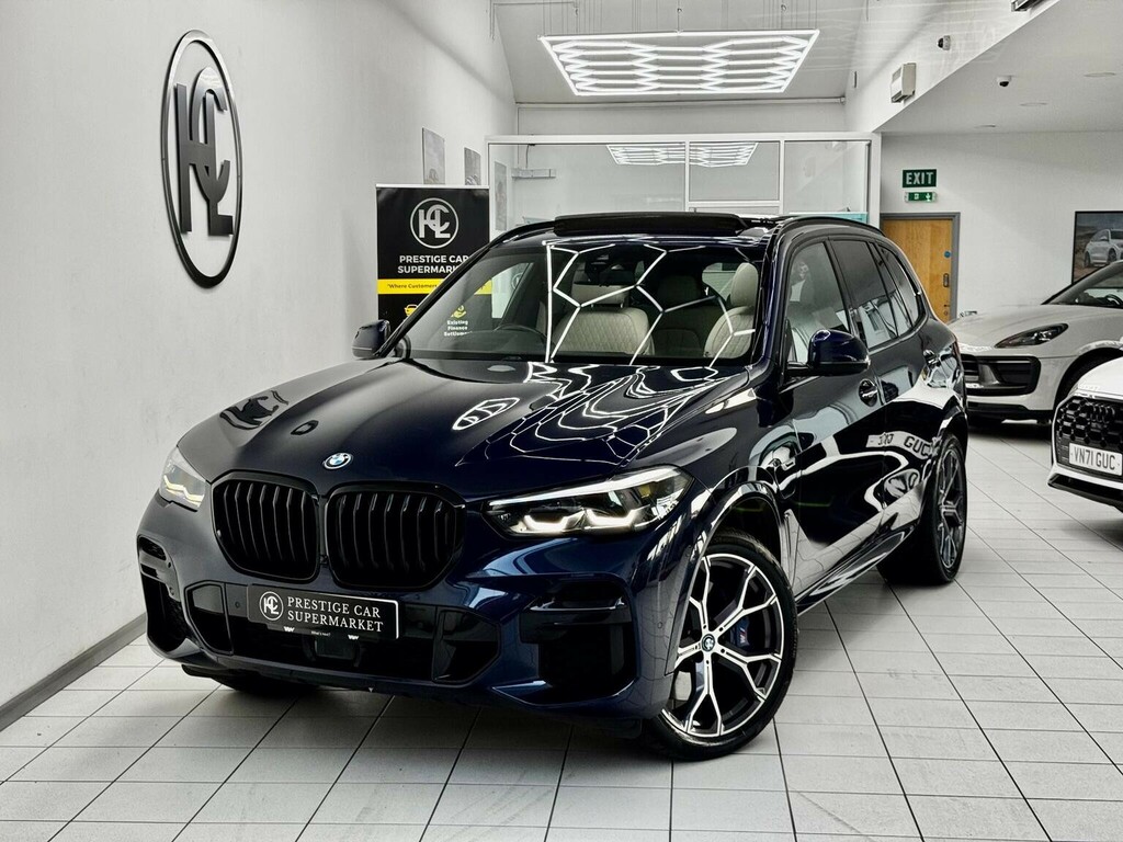 BMW X5 Suv 3.0 45E 24Kwh M Sport Xdrive Euro 6 Ss KW22KGN Blue #5