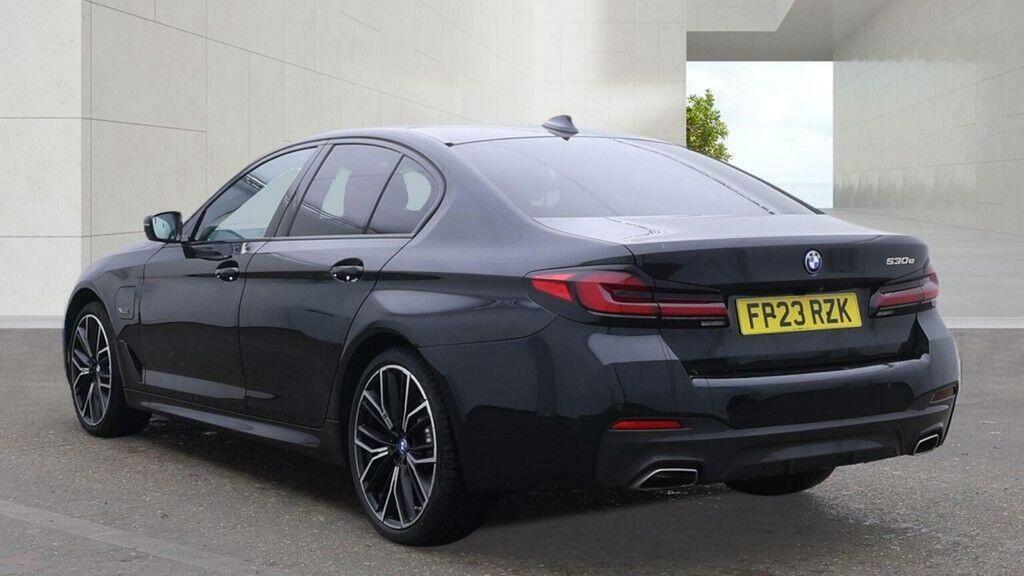 BMW 5 Series 2.0 530E 12Kwh M Sport Steptronic Euro 6 Ss Black #5