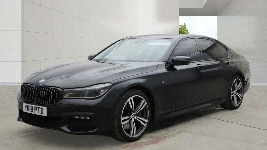 BMW 7 Series 3.0 740D M Sport Xdrive Euro 6 Ss Black #2
