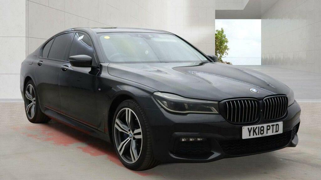 BMW 7 Series 3.0 740D M Sport Xdrive Euro 6 Ss Black