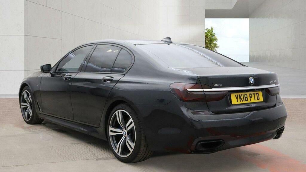 BMW 7 Series 3.0 740D M Sport Xdrive Euro 6 Ss Black #5