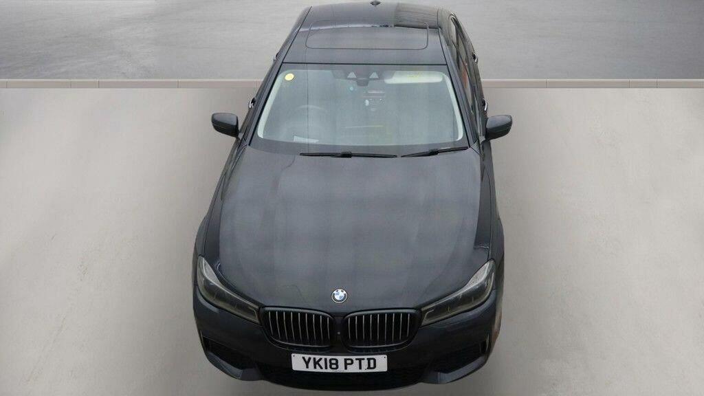 BMW 7 Series 730D Blue #9