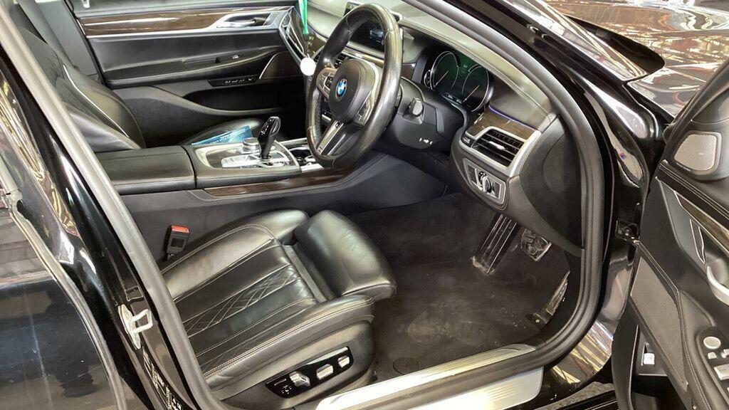 BMW 7 Series 730D Blue #13