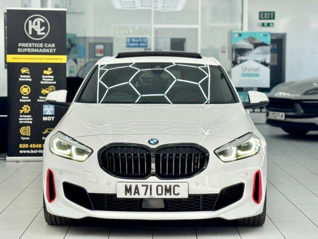 BMW 1 Series Hatchback 2.0 128Ti Lcp Euro 6 Ss 2 MA71OMC White #2