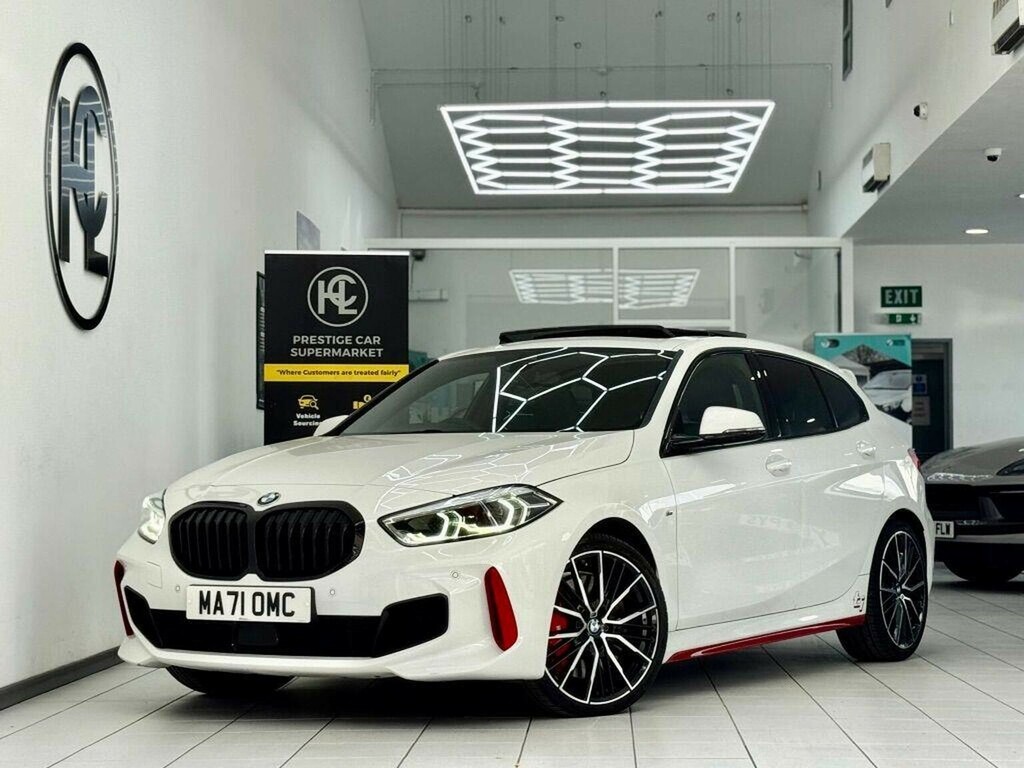 BMW 1 Series Hatchback 2.0 128Ti Lcp Euro 6 Ss 2 MA71OMC White #3