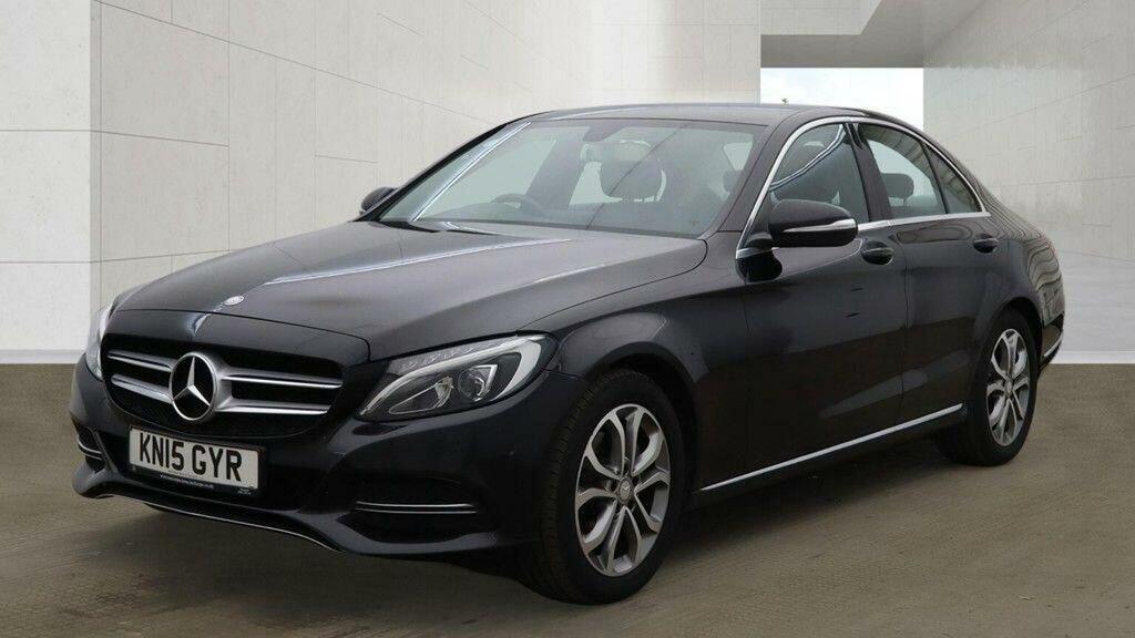Mercedes-Benz C Class 2.0 C200 Sport 7G-tronic Euro 6 Ss Black #2