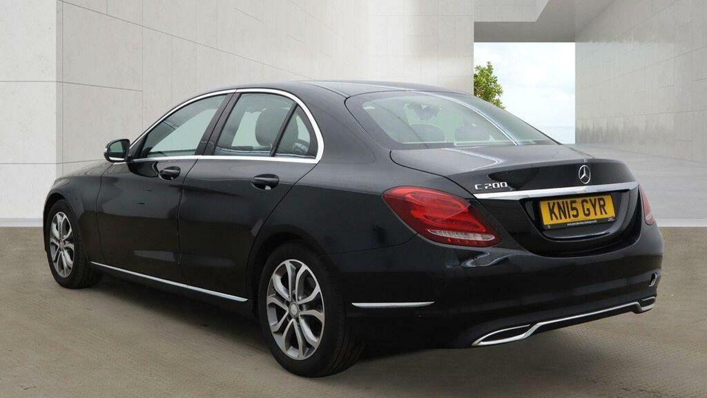 Mercedes-Benz C Class 2.0 C200 Sport 7G-tronic Euro 6 Ss Black #5