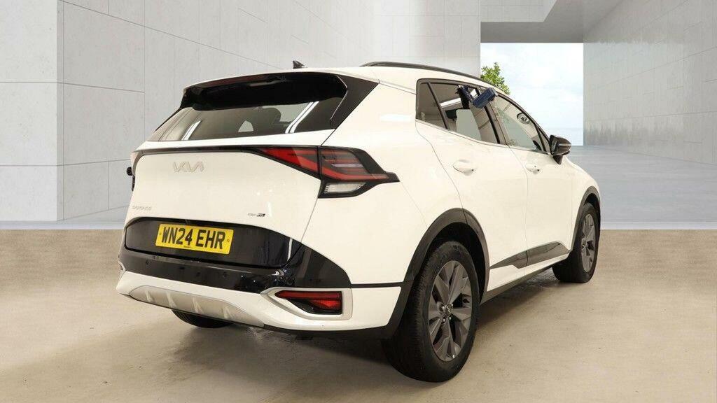 Kia Sportage 1.6 H T-gdi Gt-line Euro 6 Ss White #6