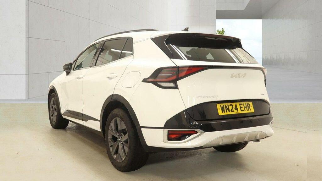 Kia Sportage 1.6 H T-gdi Gt-line Euro 6 Ss White #5
