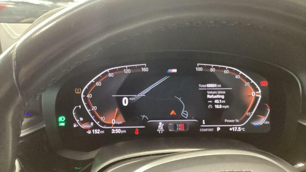 BMW 5 Series 2.0 520I Mht M Sport Touring Steptronic Euro 6 S Black #4