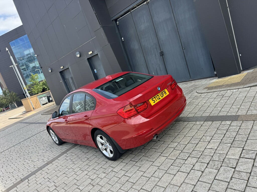 BMW 3 Series 2.0 318D Se Saloon Red #4