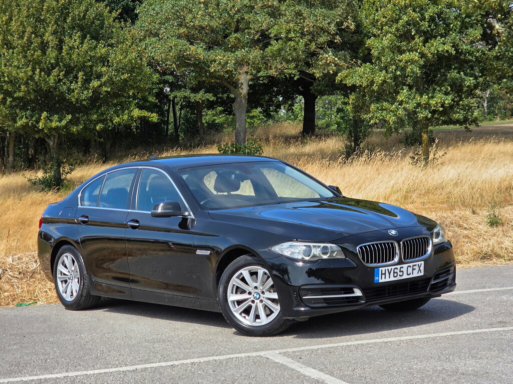 BMW 5 Series 5 Series Saloon Black