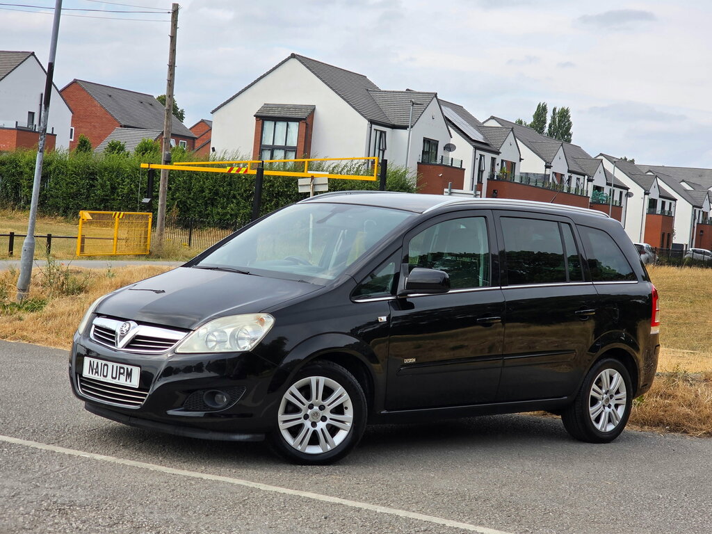 Vauxhall Zafira 1.6 16V Design Mpv Euro 4 115 P Black #3
