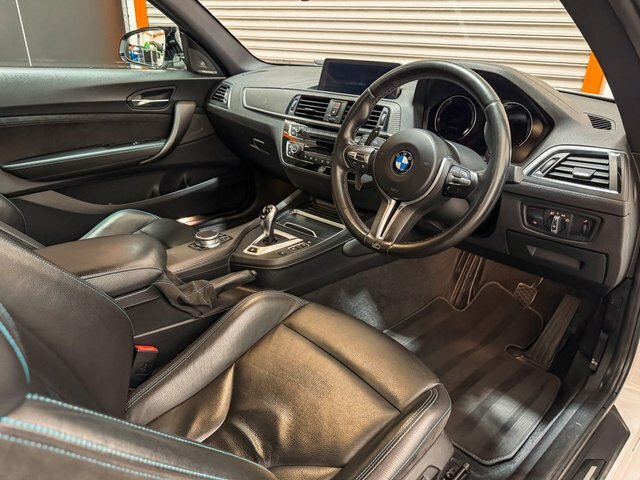 BMW M2 Biturbo Competition Coupe White #3
