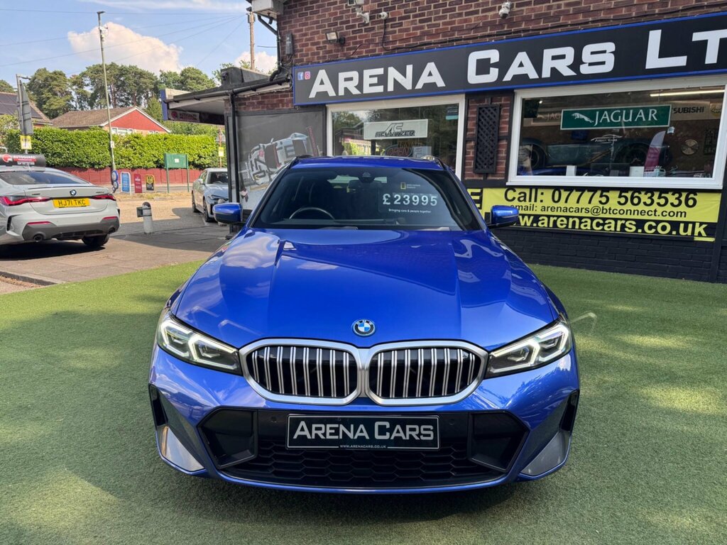 BMW 3 Series 2.0 330E 12Kwh M Sport Touring Plug-in Blue
