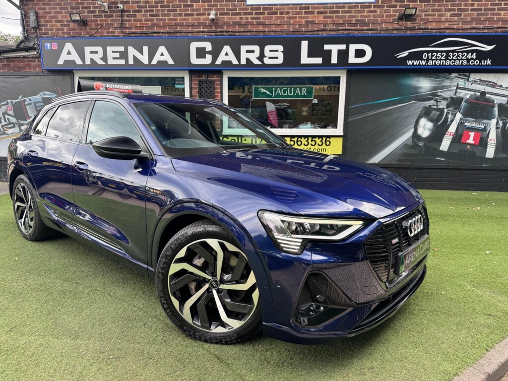 Audi E-tron 55 Black Edition Quattro 95Kwh 11Kw Char Blue