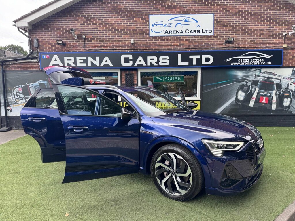 Audi E-tron 55 Black Edition Quattro 95Kwh 11Kw Char Blue #6