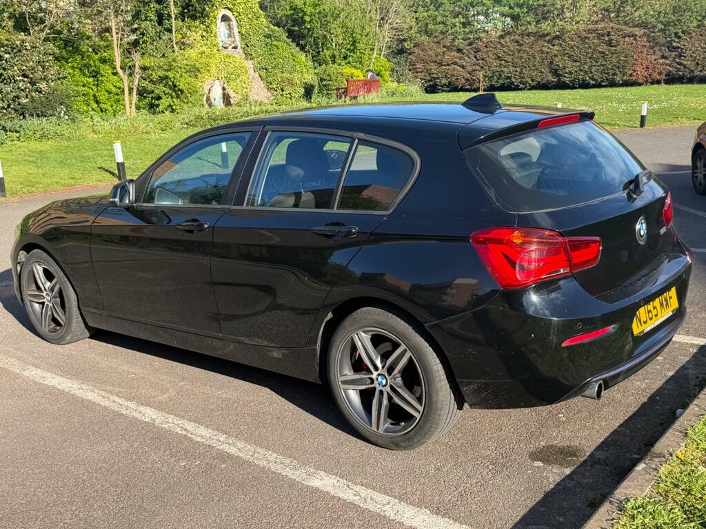 BMW 1 Series 1.5 118I Sport Euro 6 Ss NJ65MWF Black #4