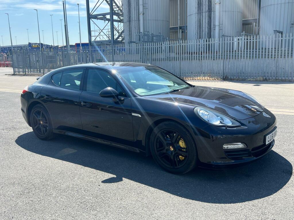 Porsche Panamera 3.0D V6 Tiptronics Euro 5 Black #5