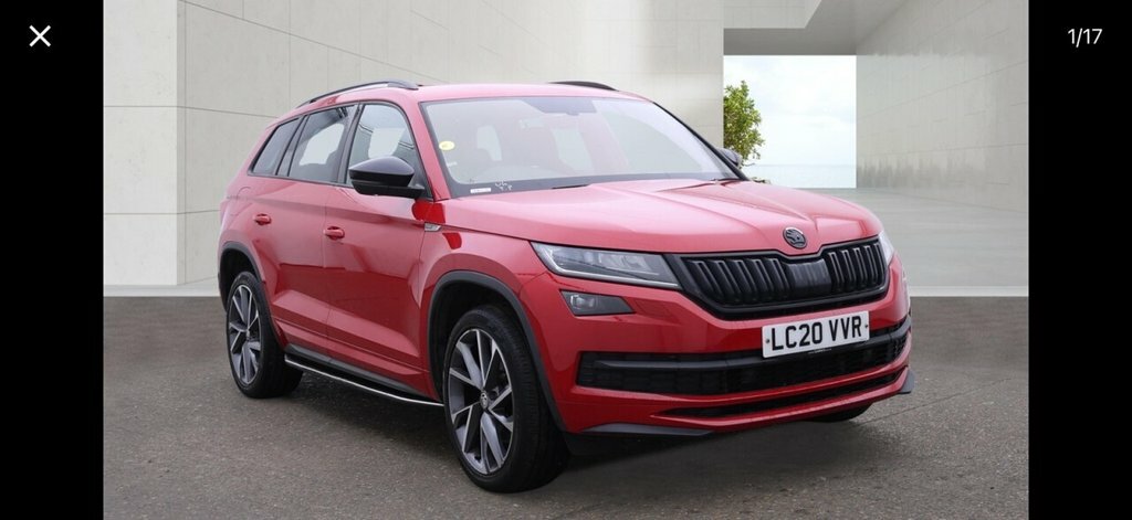 Skoda Kodiaq 2L Sportline Red