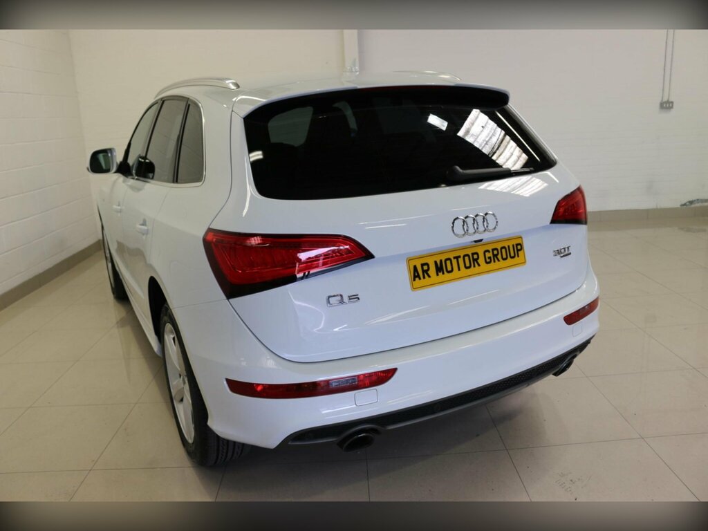 Audi Q5 3.0 Tfsi V6 S Line Suv Tiptronic Quattr White #4