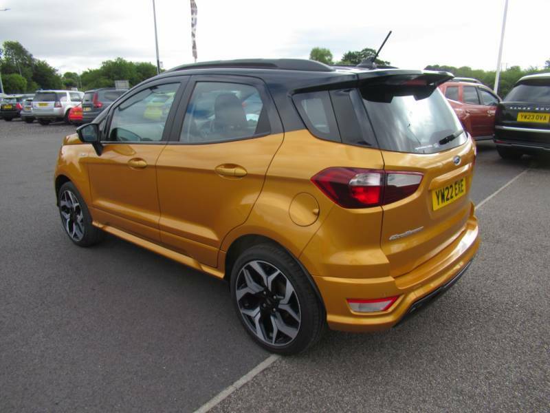 Ford Ecosport 1.0 Ecoboost 140 St-line - 2022 22 YW22EXE Yellow #4