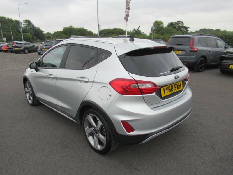 Ford Fiesta 1.0 Ecoboost Active 1 - 2018 68 YY68BWH Silver #4