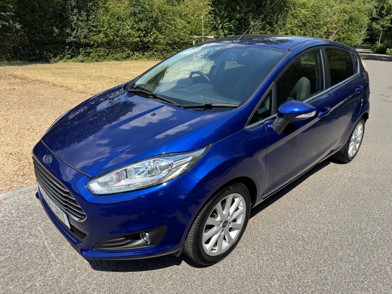 Ford Fiesta Titanium Ulez Blue #2