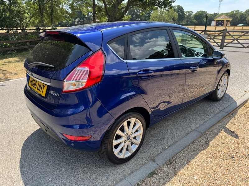 Ford Fiesta Titanium Ulez Blue #5