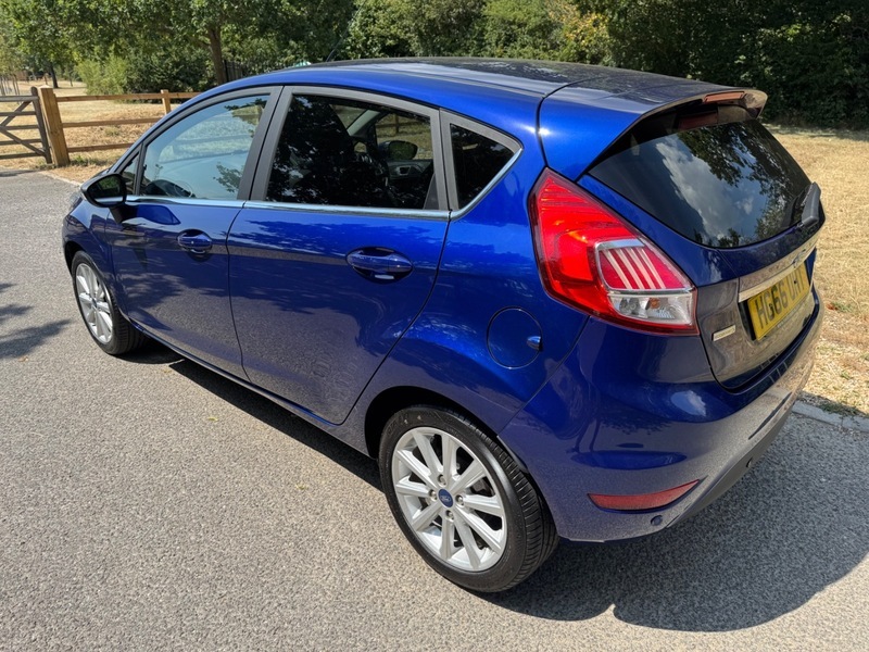 Ford Fiesta Titanium Ulez Blue #6