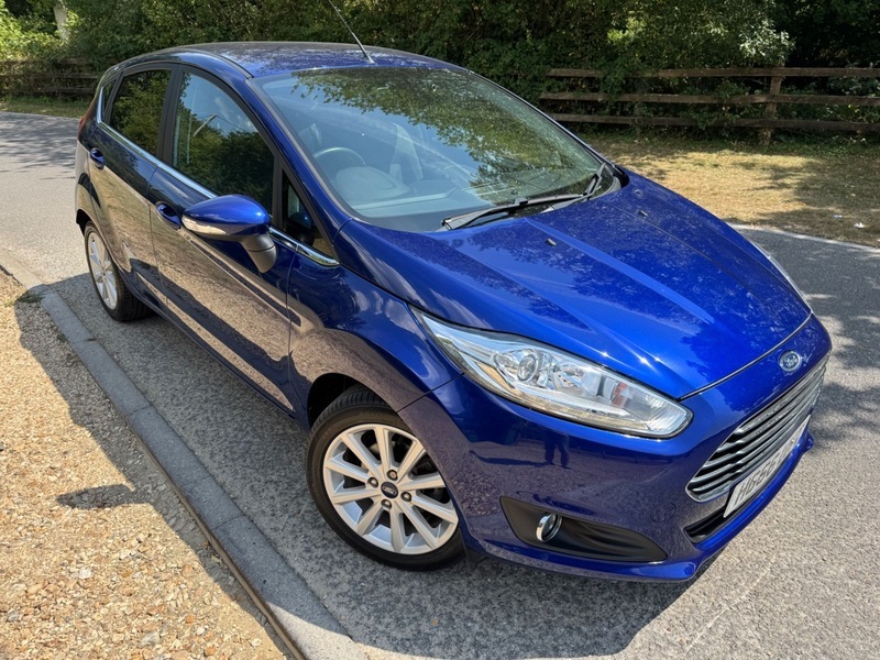 Ford Fiesta Titanium Ulez Blue