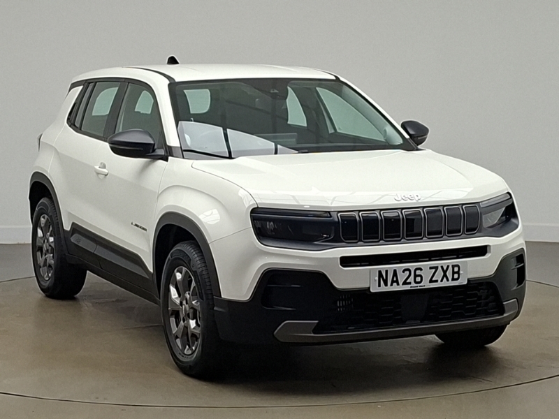 Jeep Avenger 1.2 E-hybrid Longitude Dct White
